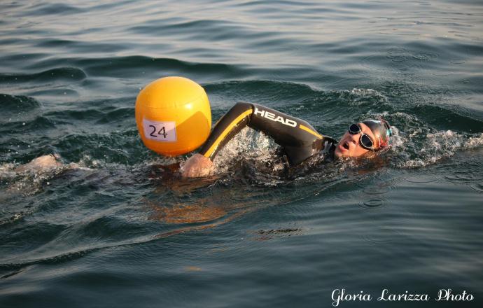 Davide Sona: la Traversata a nuoto del Lago di Garda